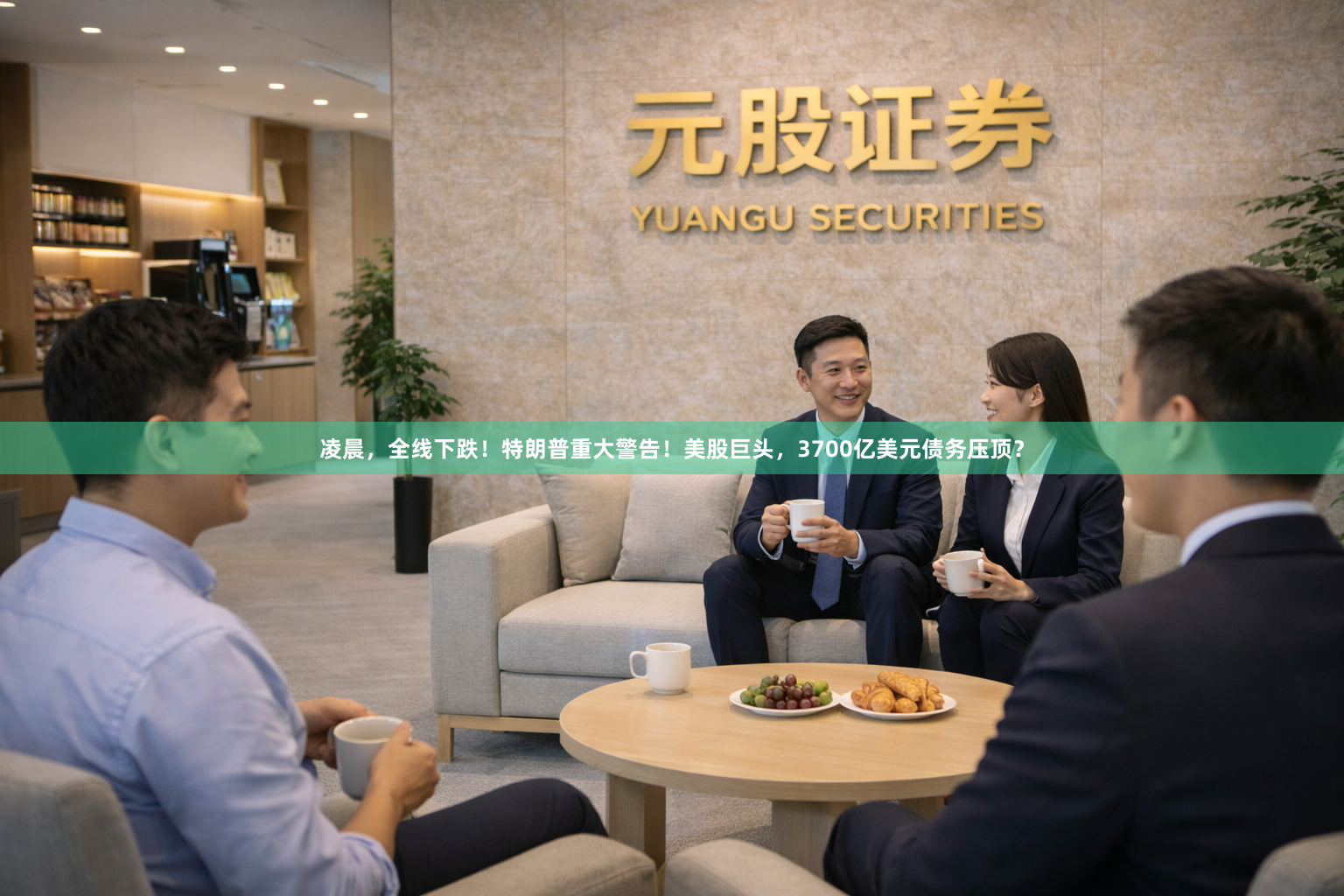凌晨，全线下跌！特朗普重大警告！美股巨头，3700亿美元债务压顶？