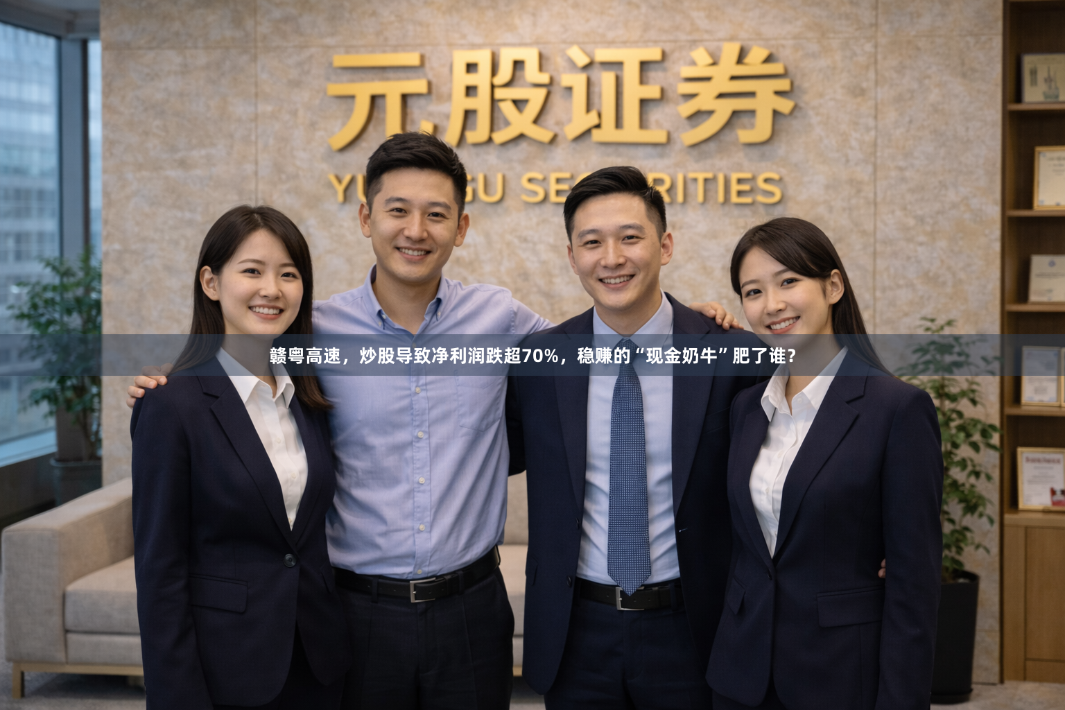 赣粤高速，炒股导致净利润跌超70%，稳赚的“现金奶牛”肥了谁？