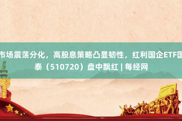 市场震荡分化，高股息策略凸显韧性，红利国企ETF国泰（510720）盘中飘红 | 每经网